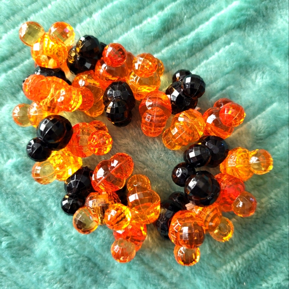 1) Disney's Mickey Mouse Halloween Bracelet & 1) Kate & Macy Halloween Bracelet